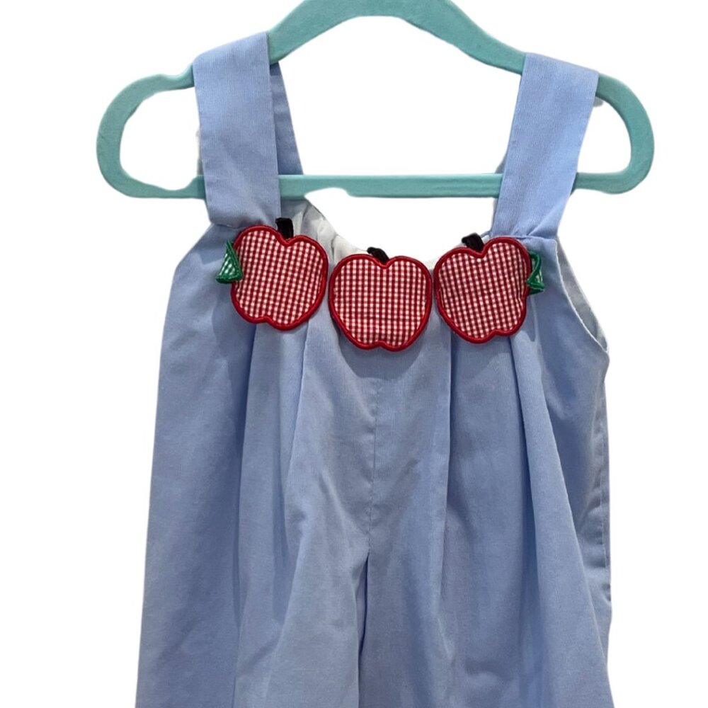Smocked Threads Apple Dress - Size 5